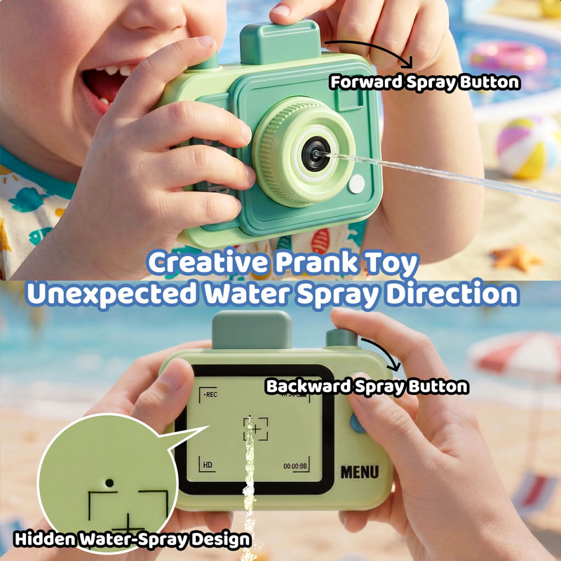 Double-sided Water Gun Camera  - огляд і ціна Board Game For 2 People