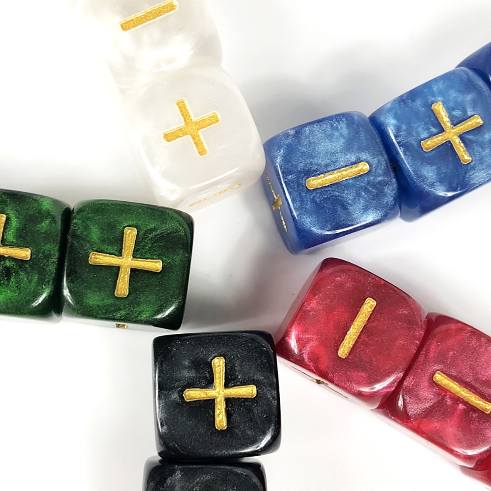 Fate Dice with Bag 20pcs for B - огляд і ціна Board Game Electronic Table