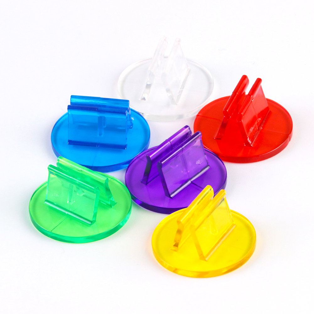50pcs Card Holder Translucent  - огляд і ціна Board Game With Chips