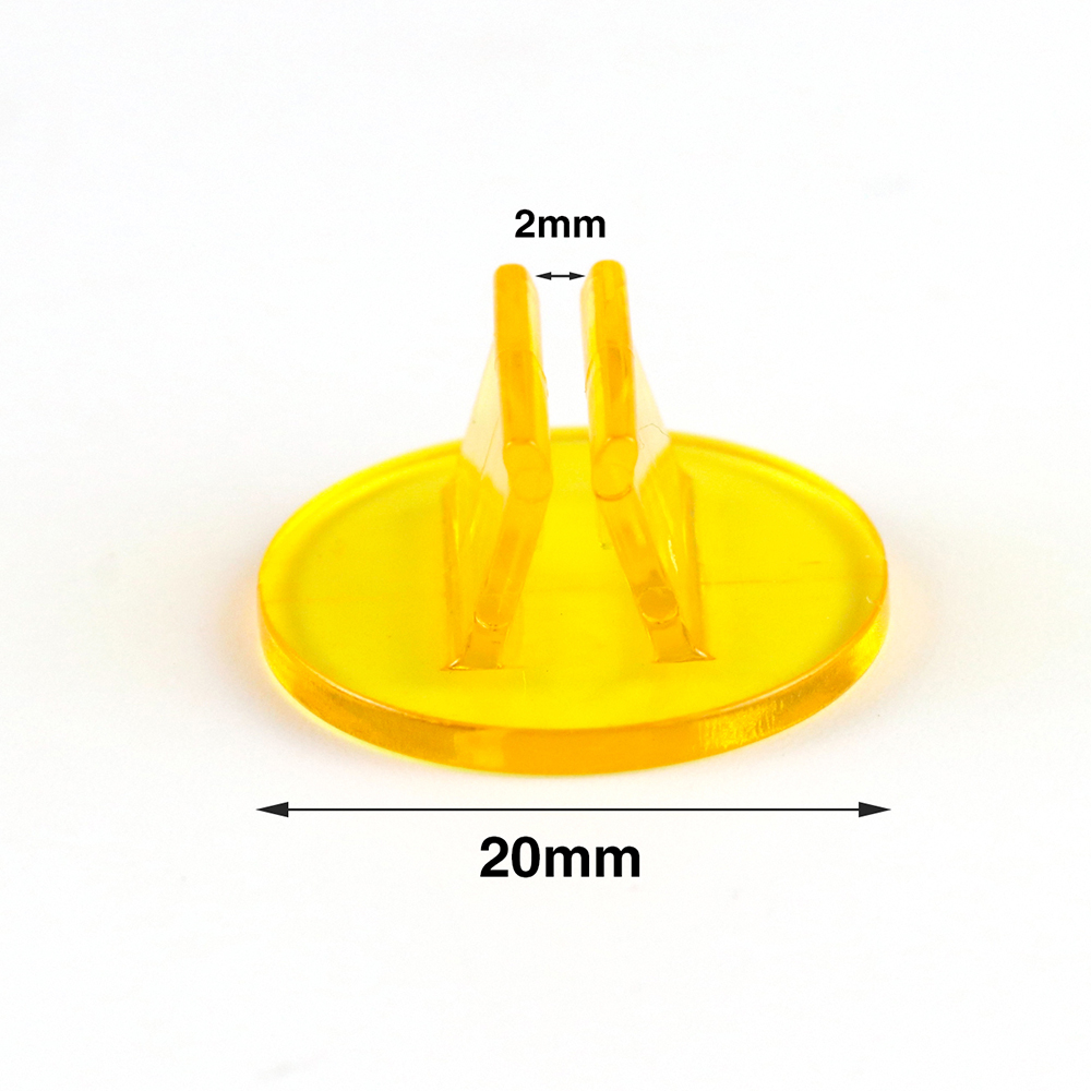 50pcs Card Holder Translucent  - огляд і ціна Board Game With Chips
