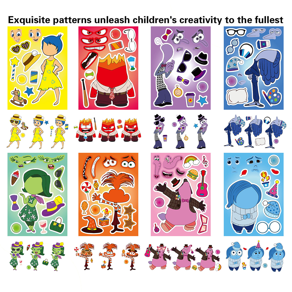8/16sheets Disney Inside Out C - огляд і ціна Board Game For 2 People