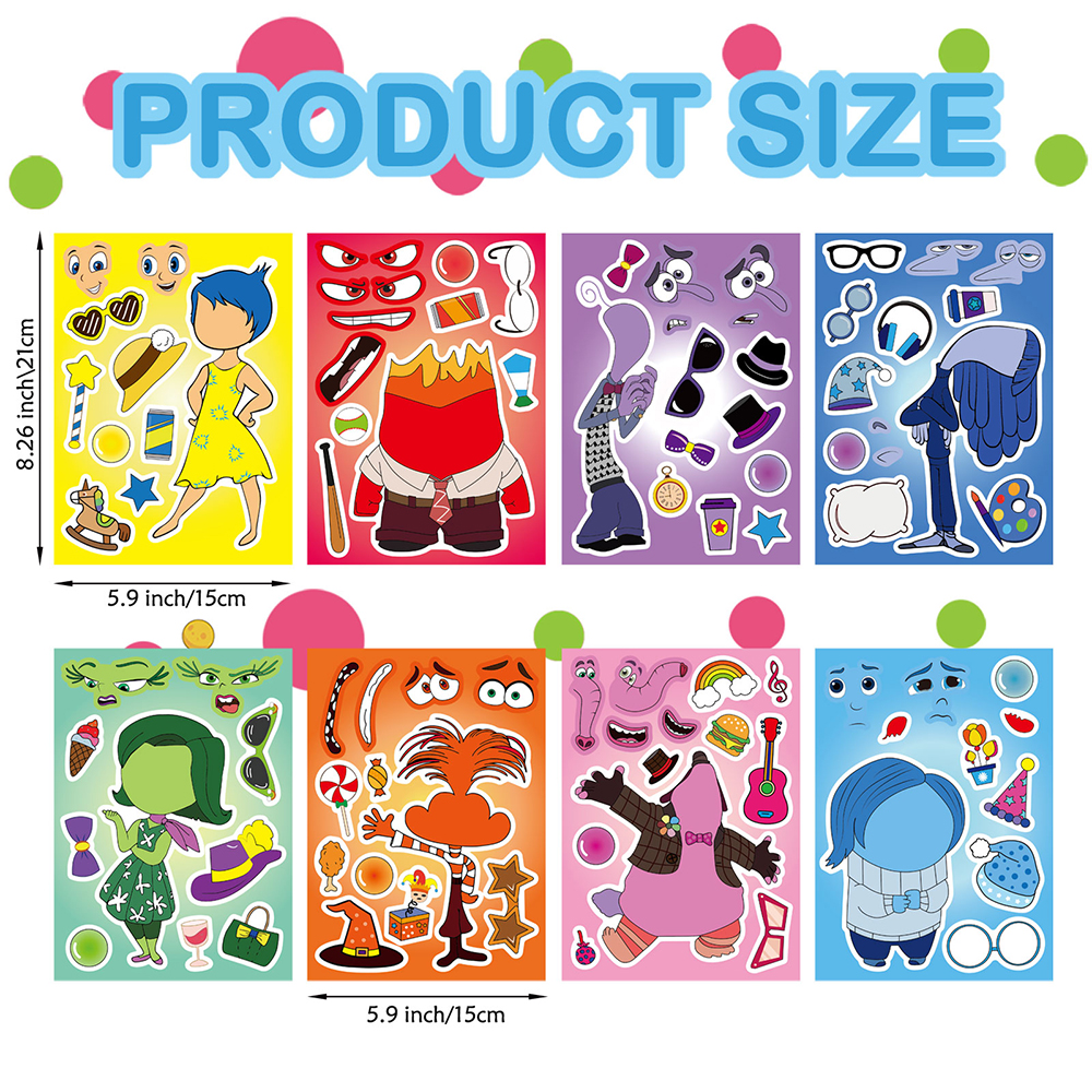 8/16sheets Disney Inside Out C - огляд і ціна Board Game For 2 People
