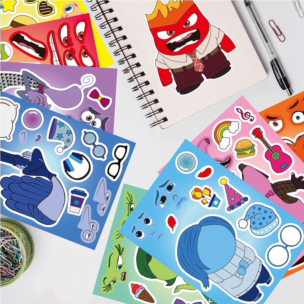 8/16sheets Disney Inside Out C - огляд і ціна Board Game For 2 People