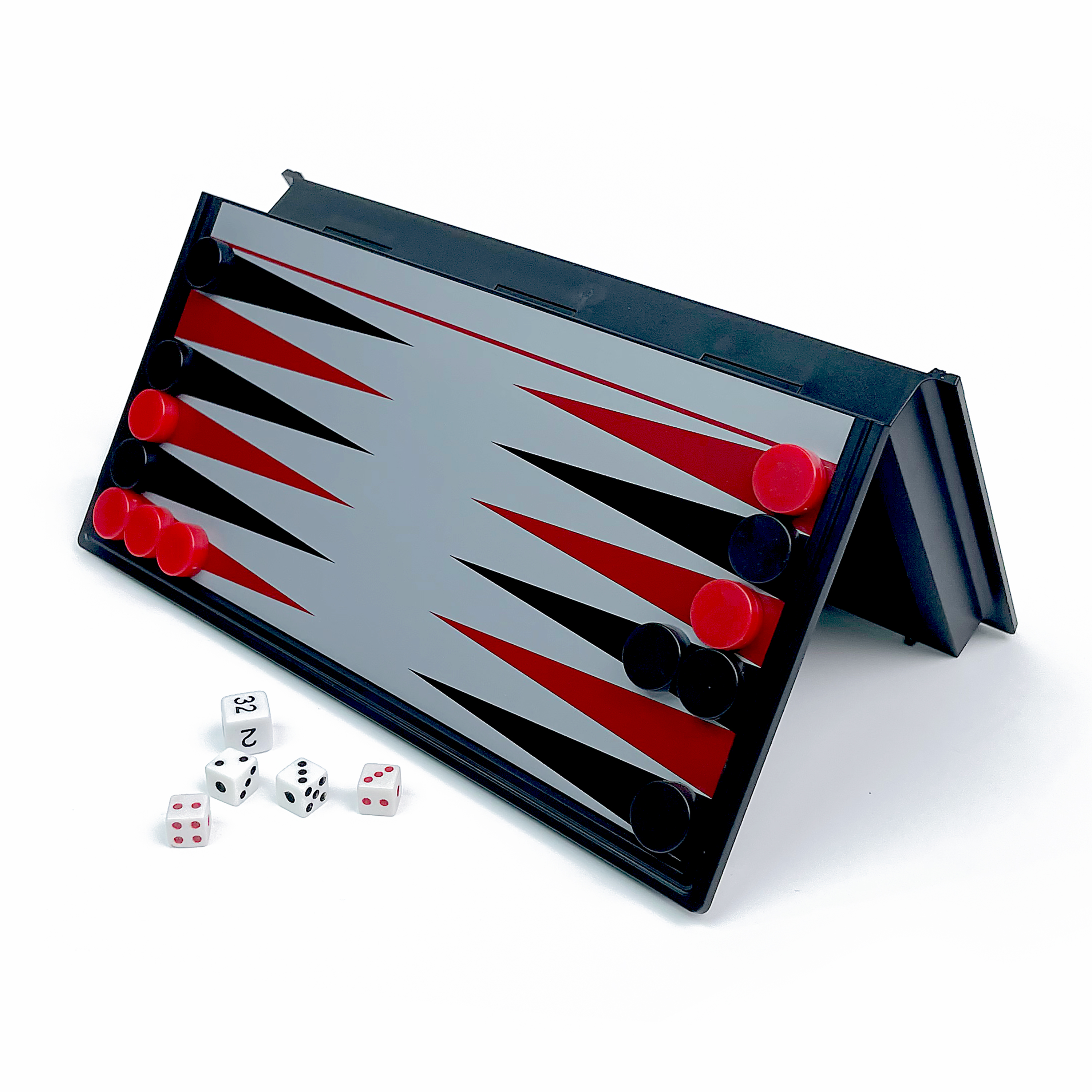 Foldable Magnetic Backgammon B - огляд і ціна Board Game Electronic Table