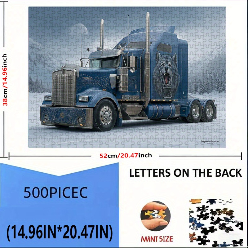500-1000 Thickened Adult Jigsa - огляд і ціна Jigsaw Puzzle Adult
