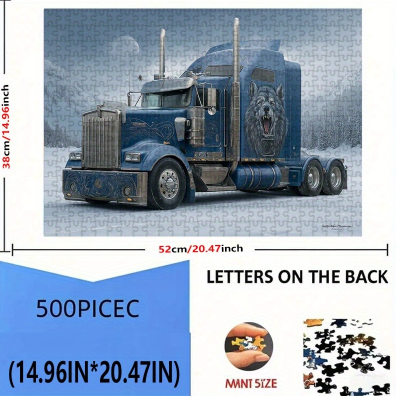 500-1000 Thickened Adult Jigsa - огляд і ціна Jigsaw Puzzle Adult