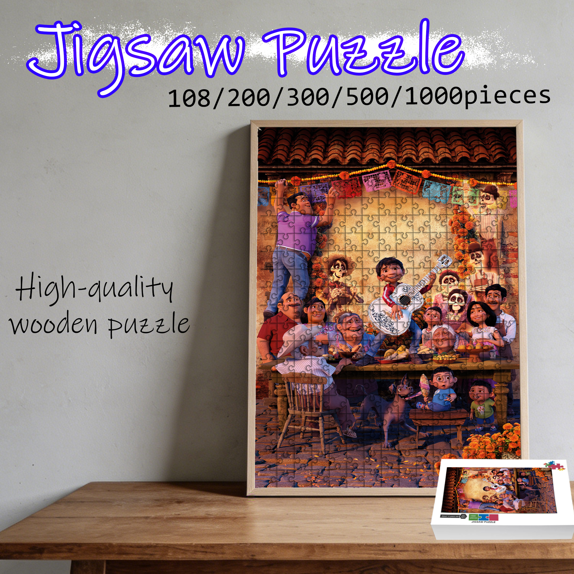 Coco Wooden Jigsaw Puzzle 108/ - огляд і ціна Jigsaw Puzzle Adult