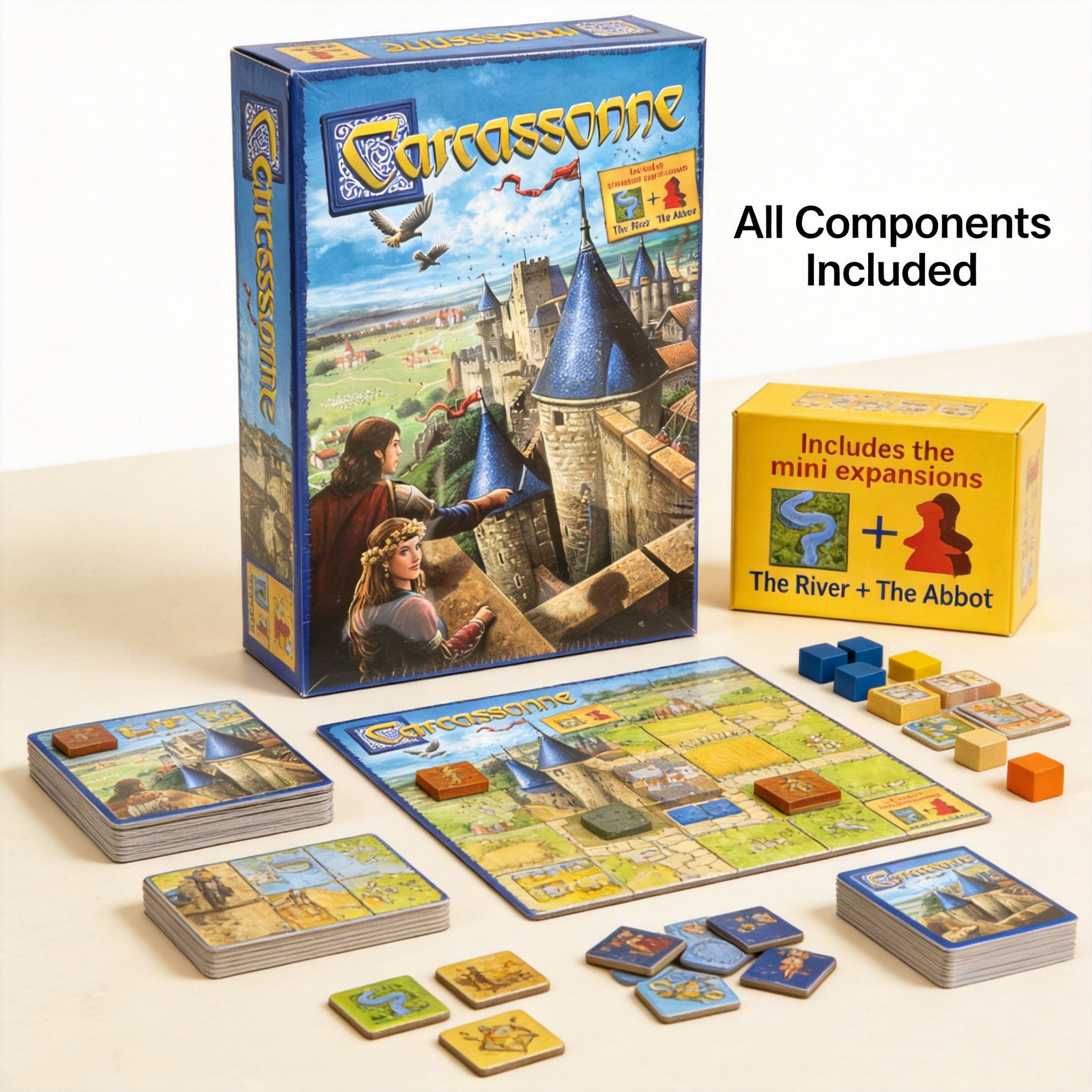 Carcassonne （English Edition）  - огляд і ціна Board Game Strategi