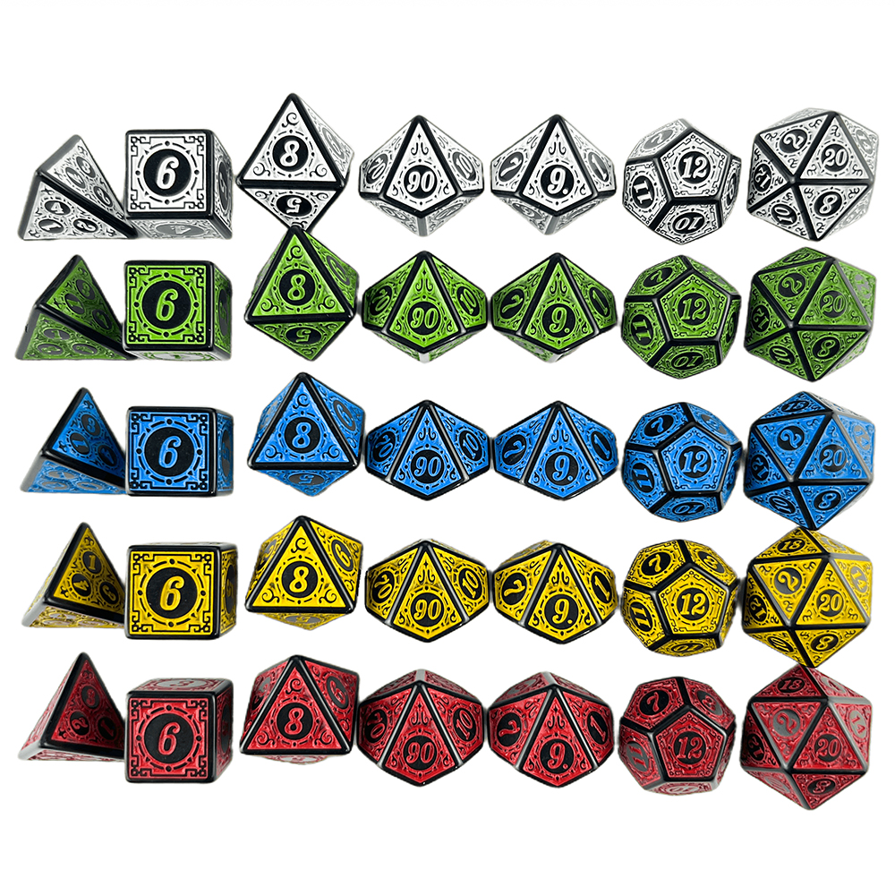 Dice Games TRPG DND Dice Set M - огляд і ціна Board Game Font
