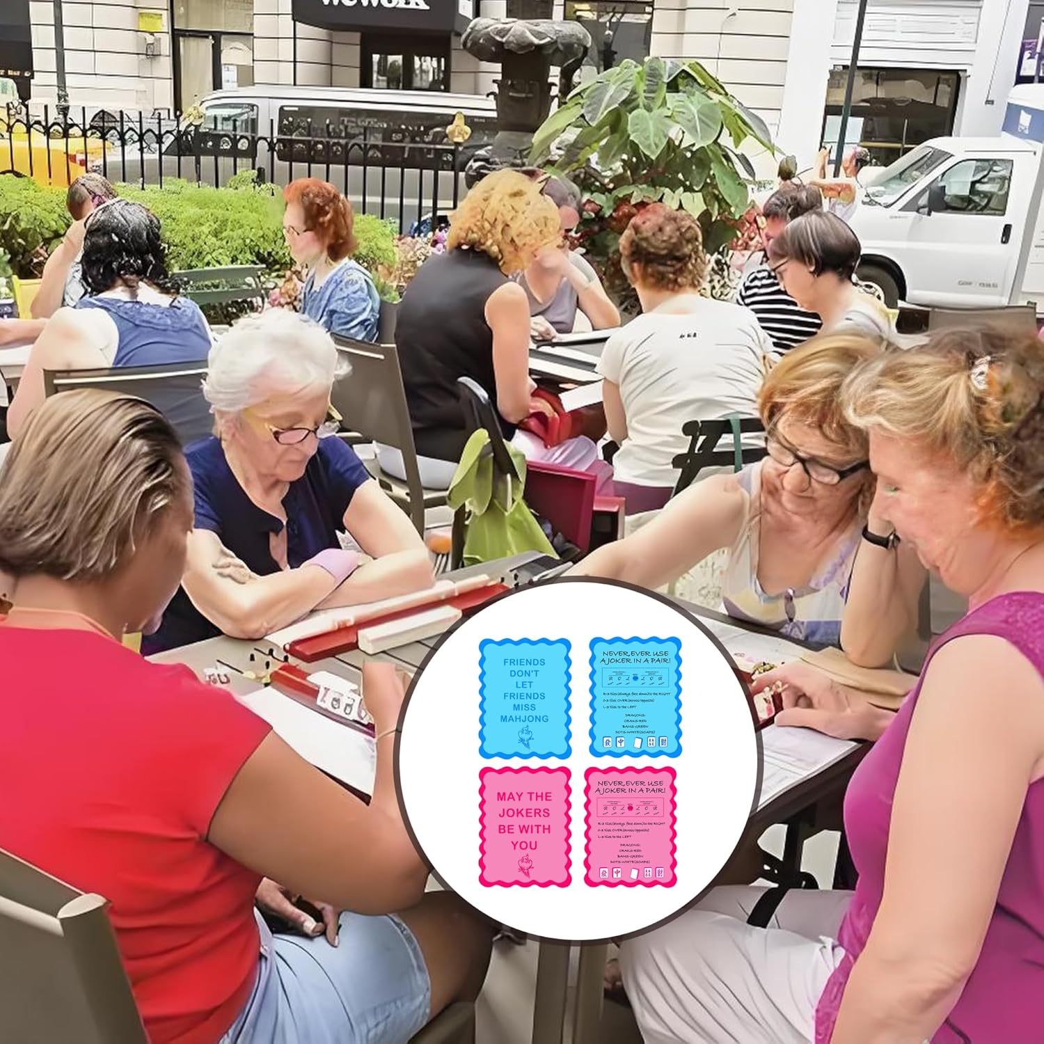 4 Pcs Mahjong Shuffler Cards f - огляд і ціна Board Game Mahjong