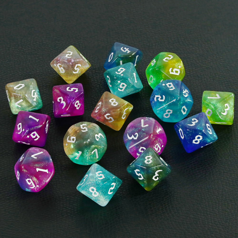D10 Role Games Dice Role DND D - огляд і ціна Board Game Font