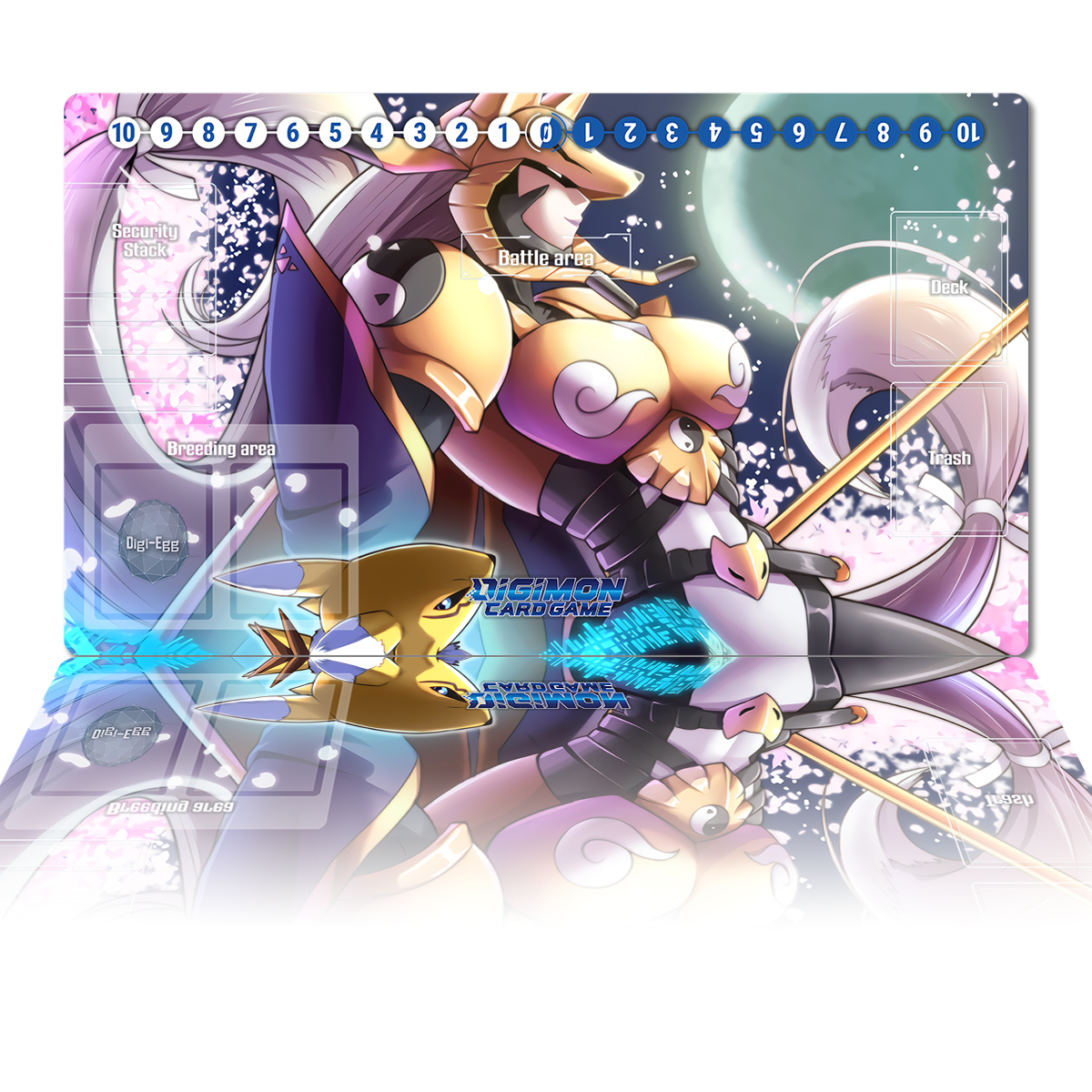 Digimon Sakuyamon Playmat TCG  - огляд і ціна Board Game Zone