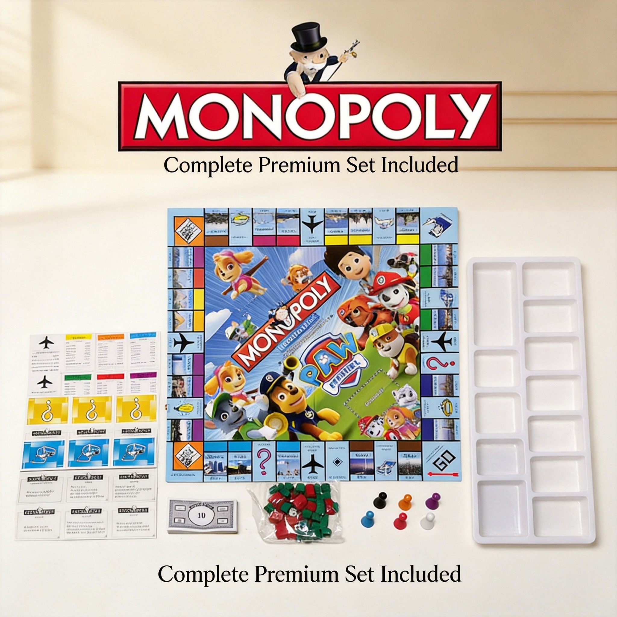 MONOPOLY PAW PATROL Edition Bo - огляд і ціна Board Game Monopoli