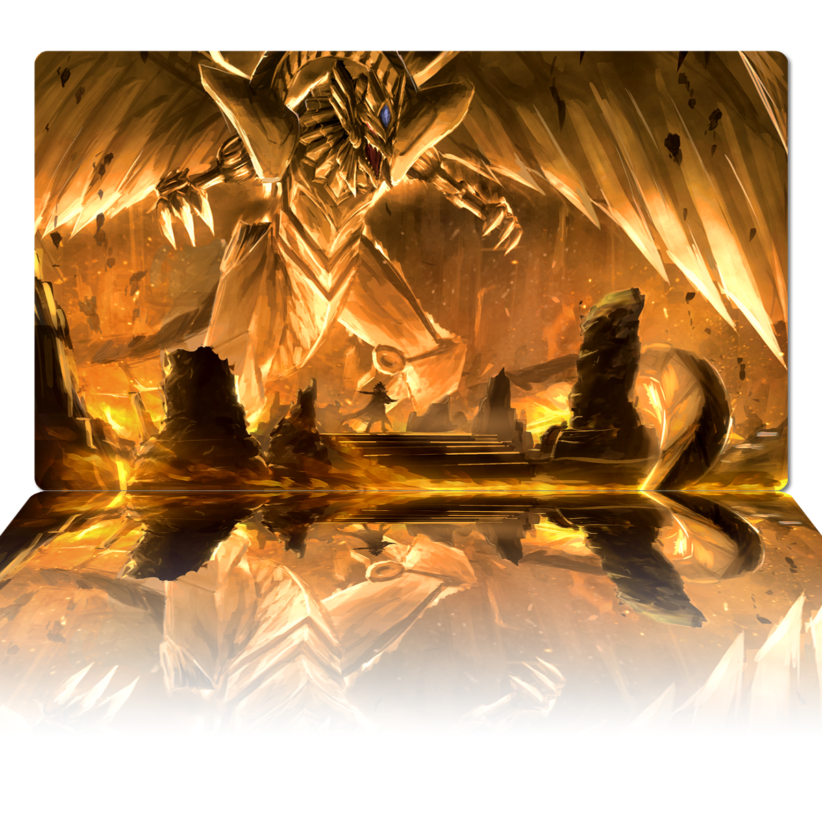 YuGiOh Playmat The Winged Drag - огляд і ціна Board Game Zone