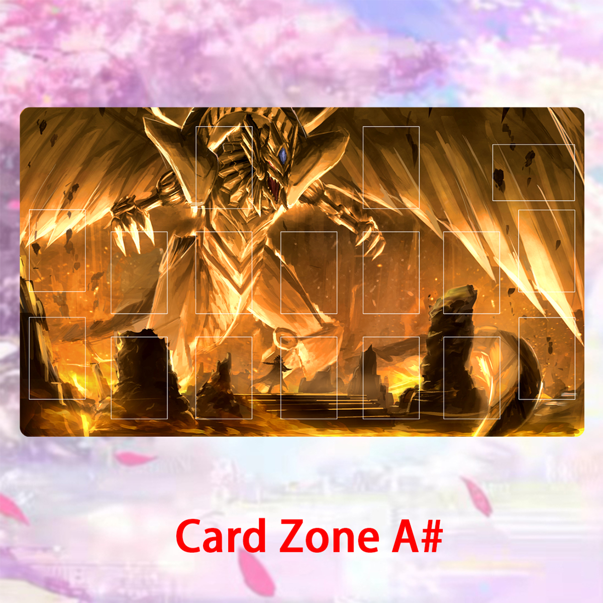YuGiOh Playmat The Winged Drag - огляд і ціна Board Game Zone