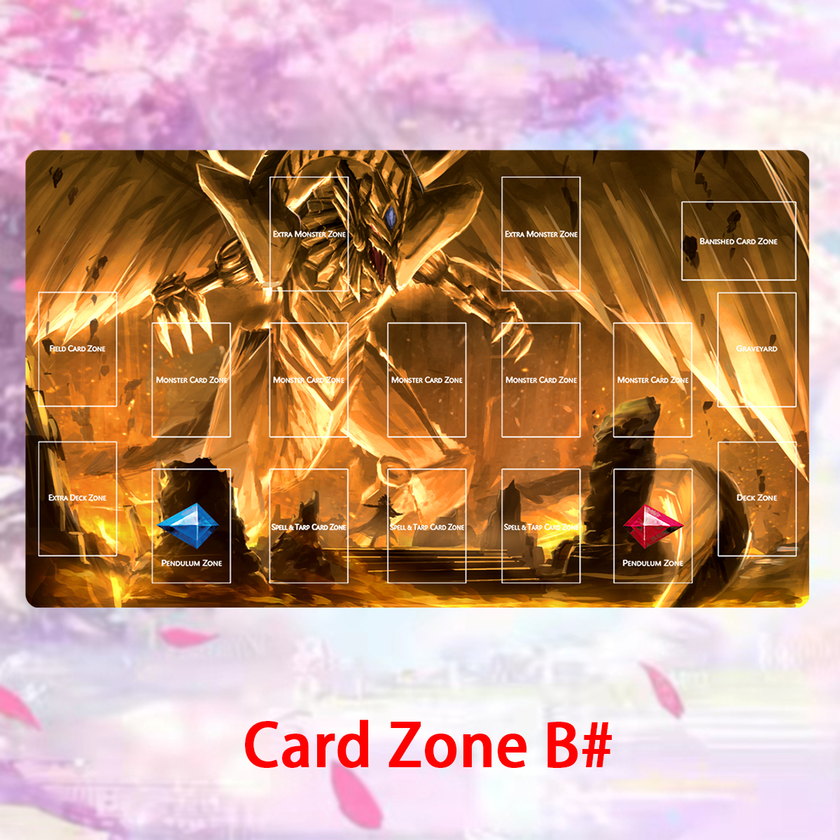 YuGiOh Playmat The Winged Drag - огляд і ціна Board Game Zone