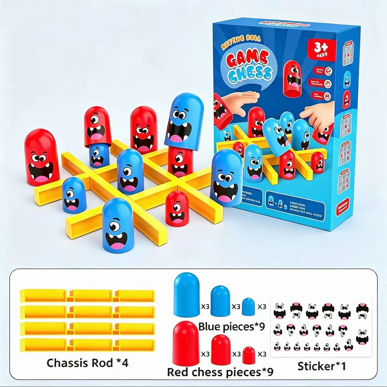 Tic-Tac-Toe Eat-and-Be-Sized S - огляд і ціна Board Game Electronic Table