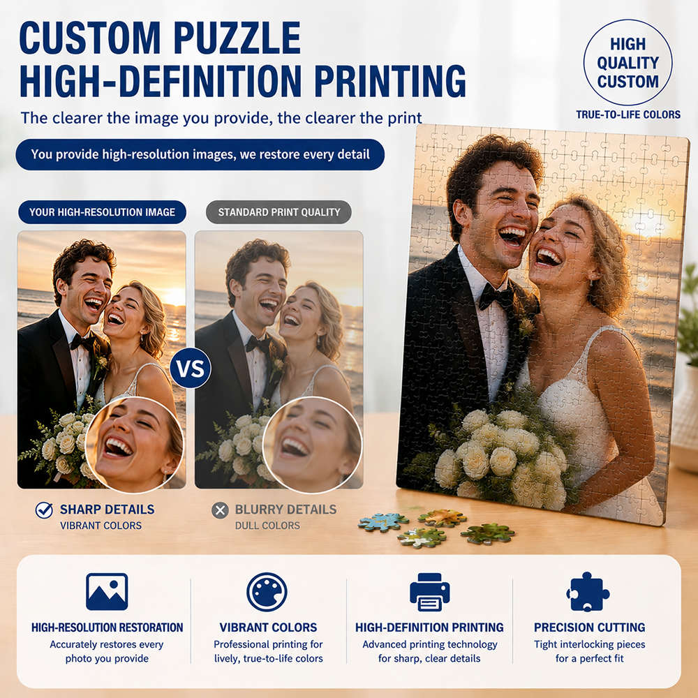 35/300/500/1000pcs Personalize - огляд і ціна Jigsaw Puzzle Adult