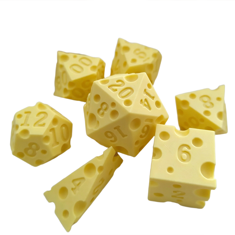 Cheese Polyhedral Dice Set Lay - огляд і ціна Board Game Electronic Table