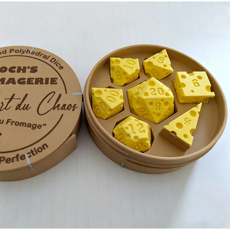 Cheese Polyhedral Dice Set Lay - огляд і ціна Board Game Electronic Table