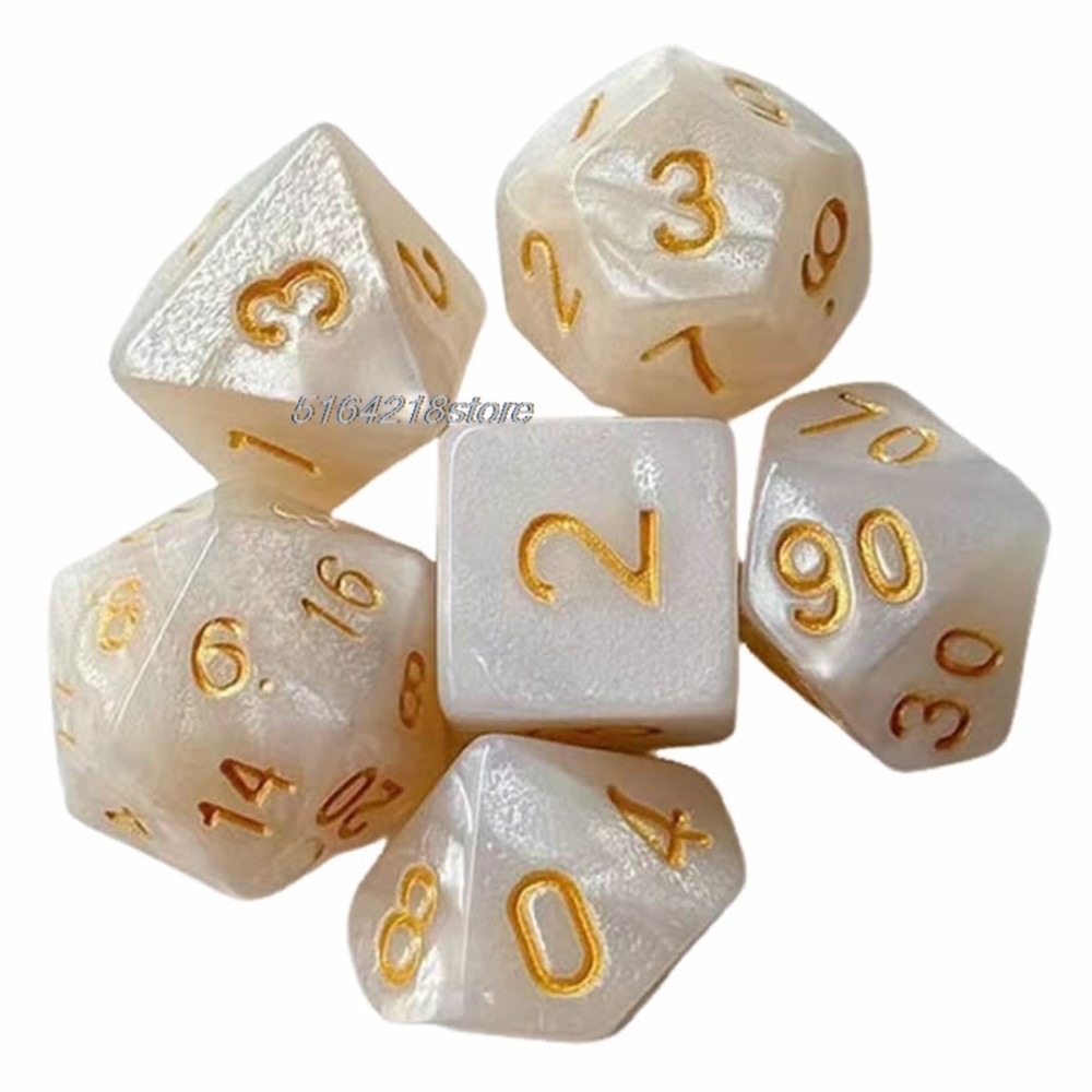 7pcs Set Dice Board Games Roll - огляд і ціна Board Game Verdant