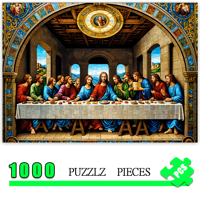 1000pcs Last Supper by Leonard - огляд і ціна Jigsaw Puzzle Adult