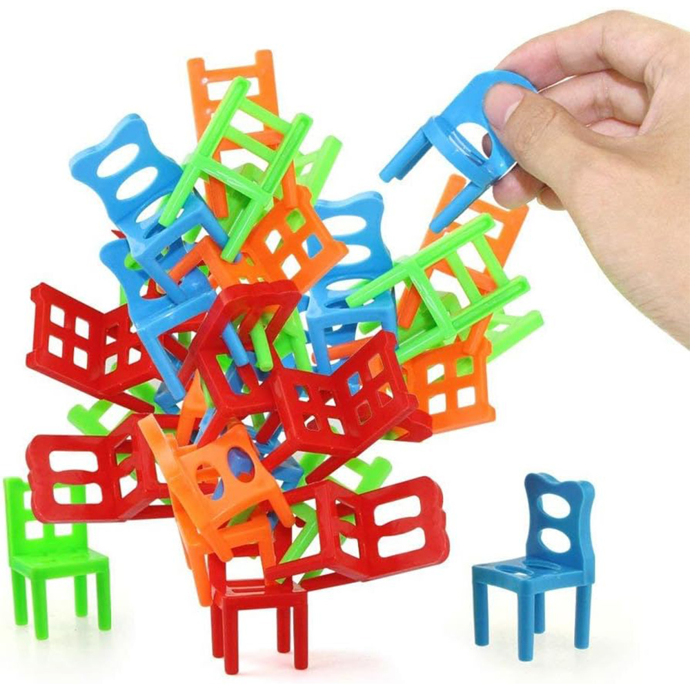 18Pcs/Set Balance Chairs Board - огляд і ціна Board Game Saboteur