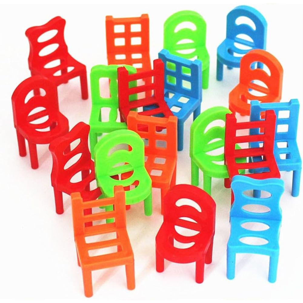 18Pcs/Set Balance Chairs Board - огляд і ціна Board Game Saboteur