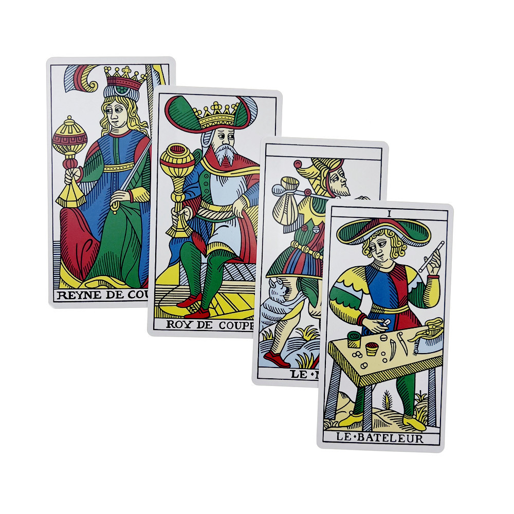 12x6.5cm Marseille Tarot Deck  - огляд і ціна Board Game Instruction