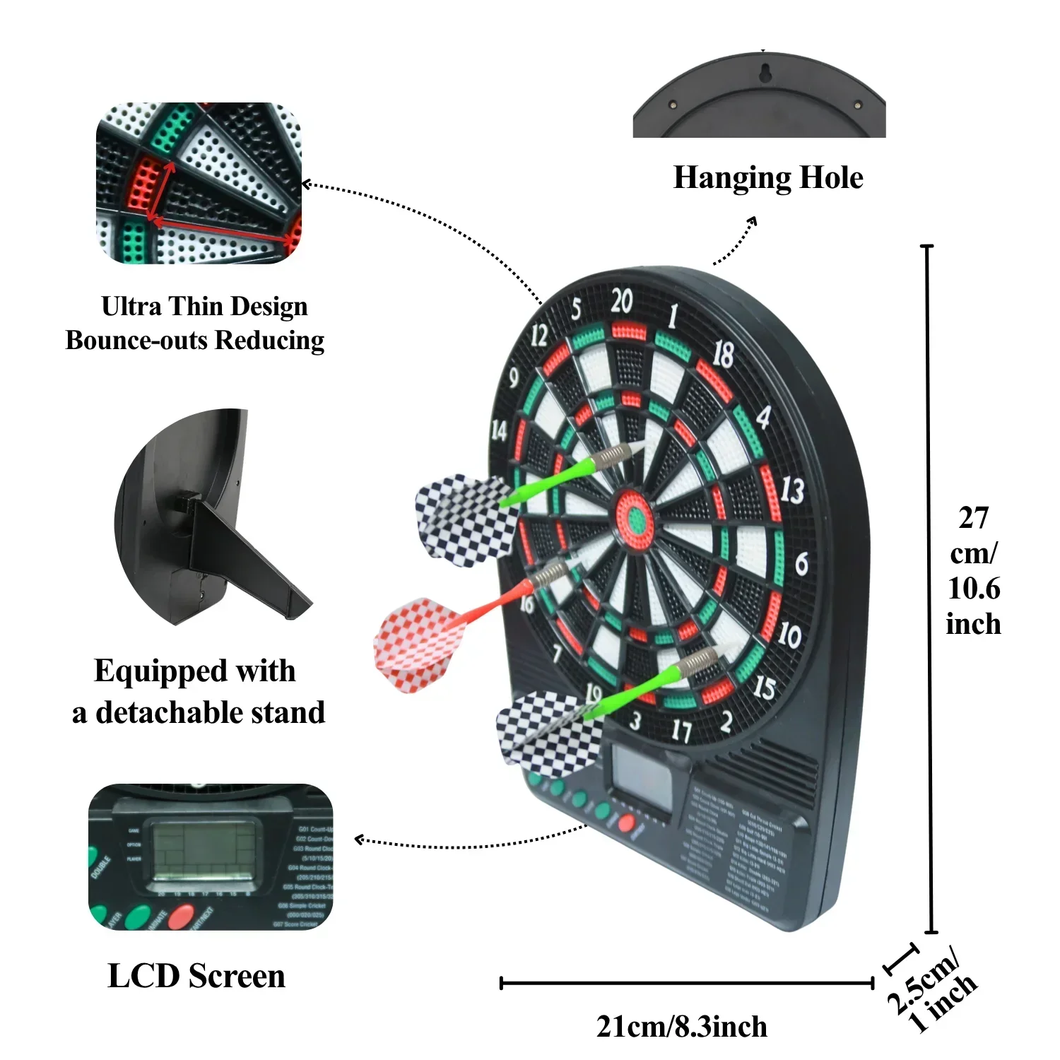 Portable Electronic Dartboard  - огляд і ціна Board Game Electronic Table