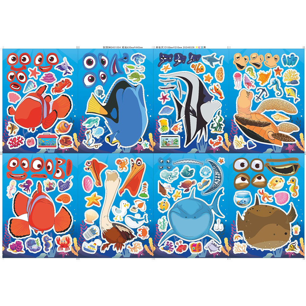 8/16sheets Disney Finding Nemo - огляд і ціна Board Game For 2 People
